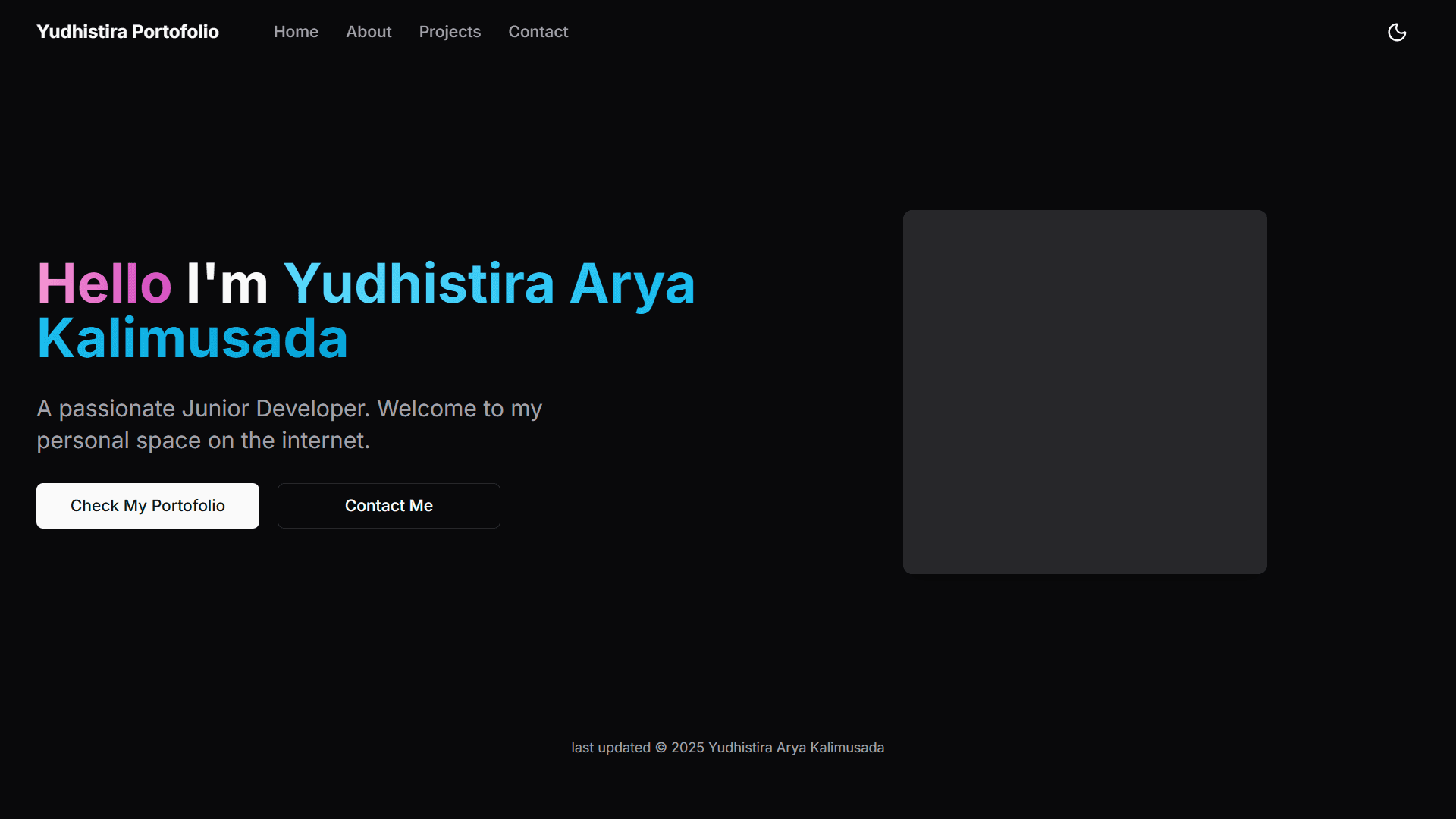 Personal Portfolio V2